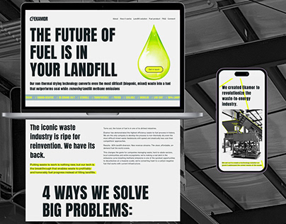 Alternative Fuel Company Branding & Website Design