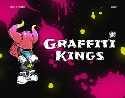 Graffiti Kings NFT website