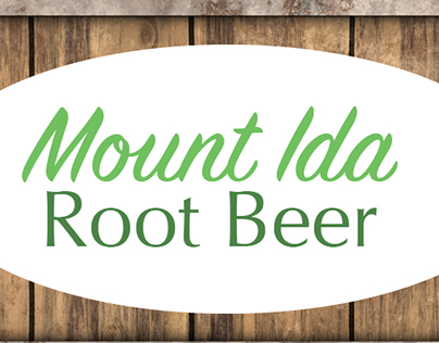 Mount Ida Root Beer Label