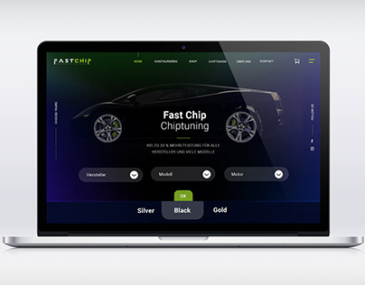 Website UX/UI Design for FastChip