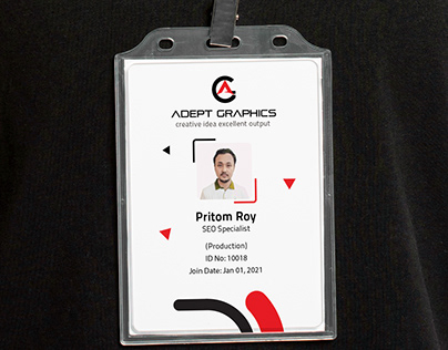 ID Card Design Adept Graphics Ltd
