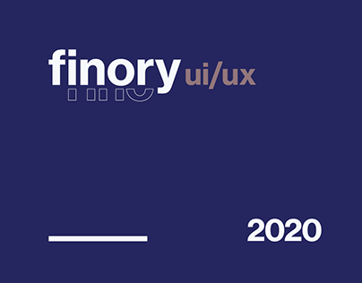 Project thumbnail - UI/UX work: Finory