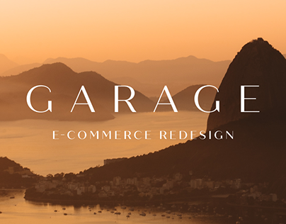 Garage Rio E-commerce Redesign