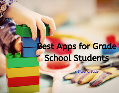 Silvana Suder: Apps for Grade School Kids