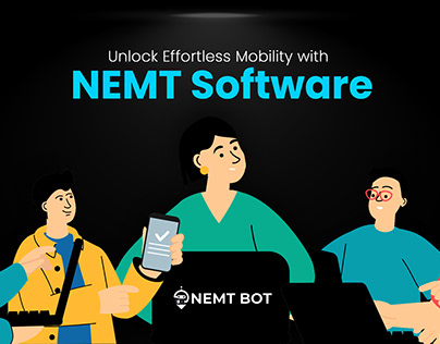 Unlock Mobility with NEMT Software|2D Animation