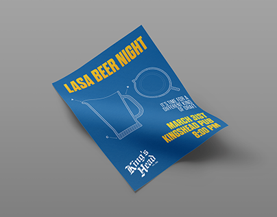 LASA Beer Night Poster