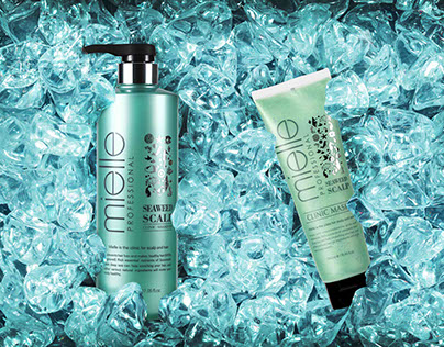 Monaliza Cosmetic /
Seaweed scalp shampoo packaging