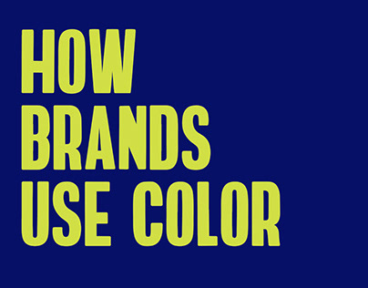 How Brands use colors