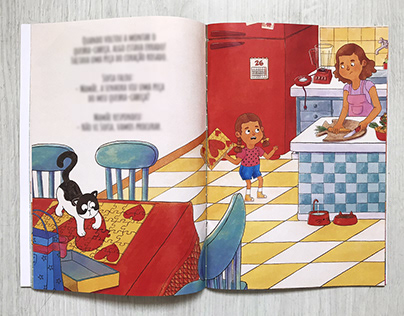 Children' book Sofia e o quebra-cabeça