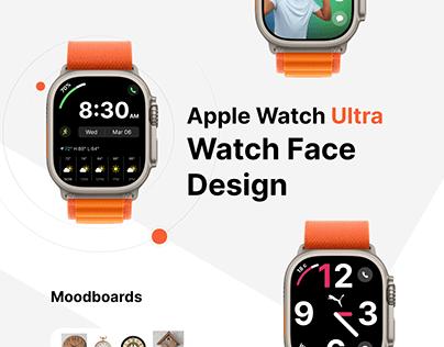 Apple Watch Ultra | Watch Face Design | Figma
