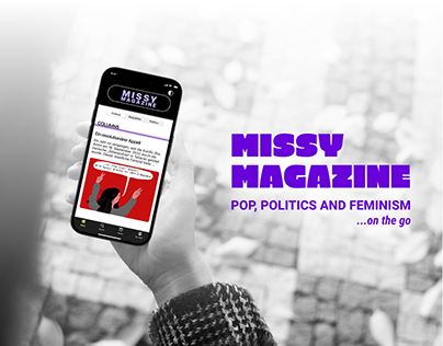 Missy Magazine - Mobile App for iOS/ Android