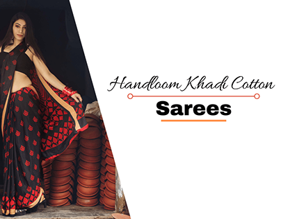 Love Wearing Handloom Khadi Cotton Sarees?