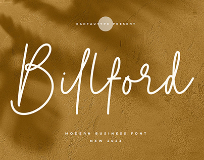 Billford Business Font