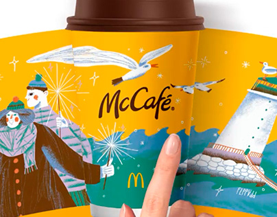 Christmas cup for McDonald's Ukraine
