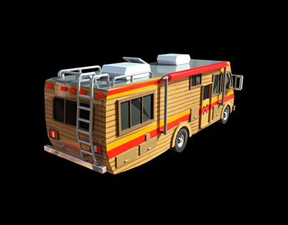 Caravana Modelo 3D