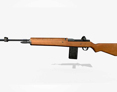 M14 Assault Rifle 3D Model