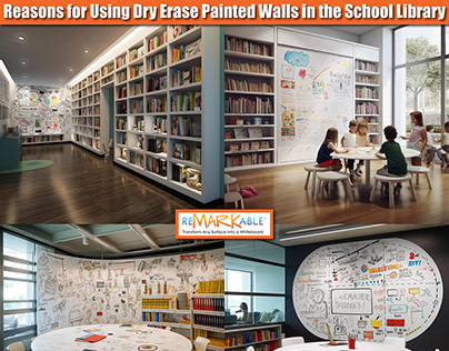 USING DRY ERASE WALLS IN SCHOOL LIBRARIES