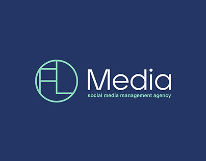 Fl Media Agency Logo & Business Card Design