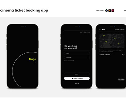 Binge - A Cinema ticket app