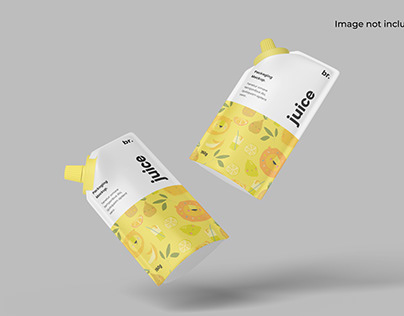 Spout Pouch Packaging Mockup