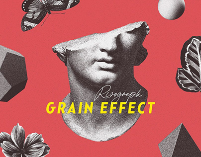 Risograph Grain Effect