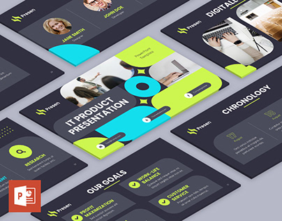 IT Product PowerPoint Presentation Template
