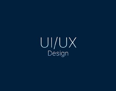 UI/UX design