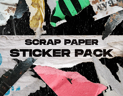 Scrap Paper Sticker Pack