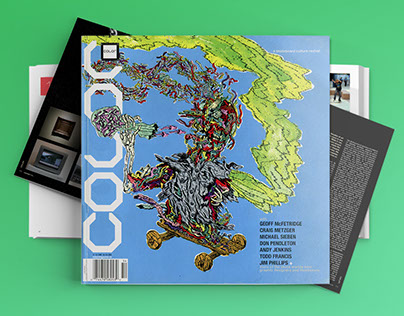 COLOR Skateboarding Magazine Editorial Design.