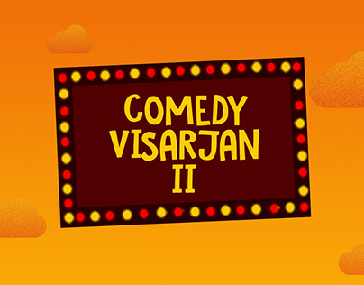 Comedy Visarjan II - Event and Festival Branding