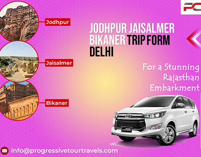 Jodhpur Jaisalmer Bikaner Trip from Delhi