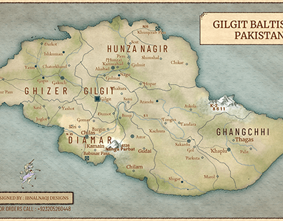 Gilgit Baltistan Map
