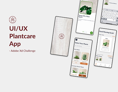 Plantcare App UI/UX Design