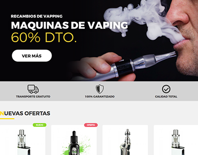 TodoVapeo : E-Commerce Vapping Smoke