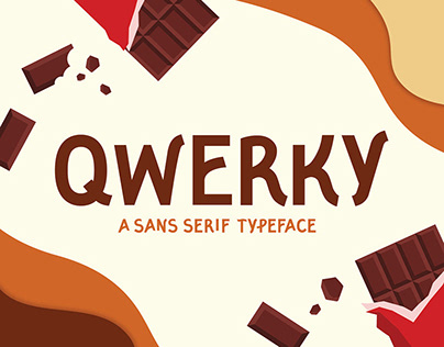 Project thumbnail - QWERKY - A Unique Sans Serif Typeface