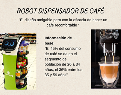 Robot dispensador de Café