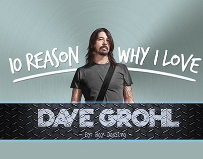 Dave Grohl Information Graphic