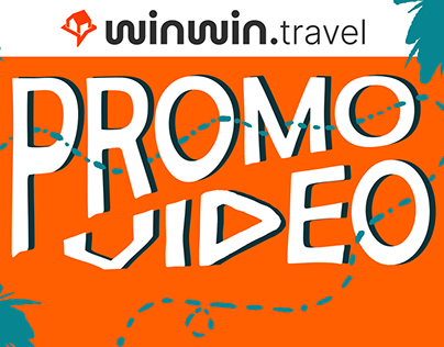 Promo video for WinWin.travel (hotel booking platform)