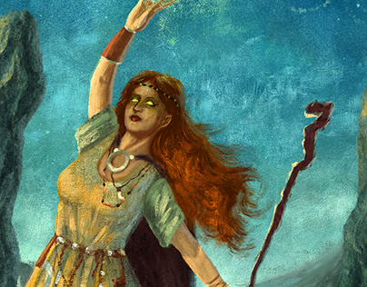 Celtic sorceress