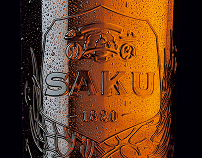 packaging / saku beer
