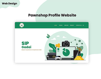 Pawnshop Profile Web Design