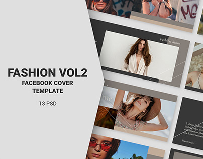 Fashion Vol2 Facebook Cover Template