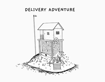 Delivery Adventure | Game Concept | Blender