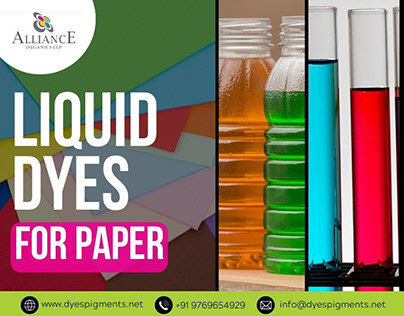 Find Liquid Dyes for Paper