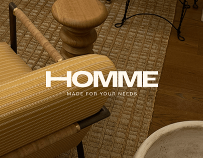 HOMME - Interior Design Studio Branding
