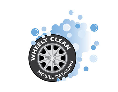 Logo Design: Wheely Clean Mobile Detailing
