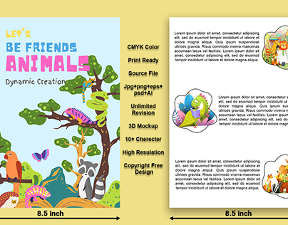 Children Story Book Illustration and Formatting