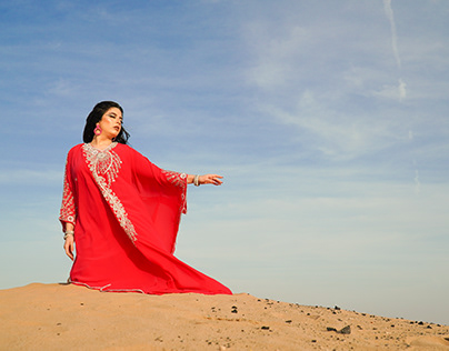 Project thumbnail - Dune Diva: Model Photography in Dubai