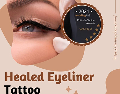 Permanent Healed Eyeliner Tattoo - Ninis Epiphany