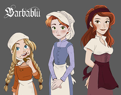 Barbablu - character design